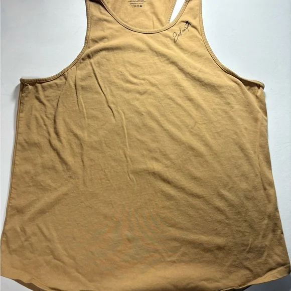 CLASSIC BODYBUILDING RACERBACK STRINGER - Tan - Picture 3 of 5